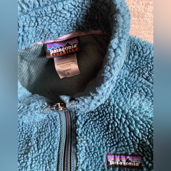 Patagonia Synchilla zip fleece Green Small - Picture 2 of 6